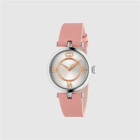 model 2000 gucci|Model 2000 watch, 30mm in pink leather .